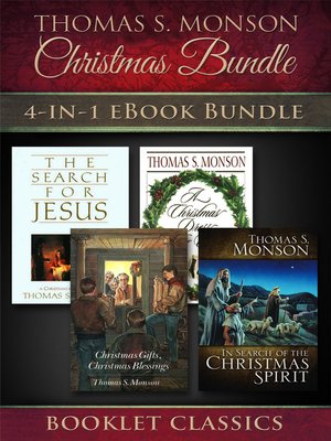 cover image of Thomas S. Monson Christmas Bundle